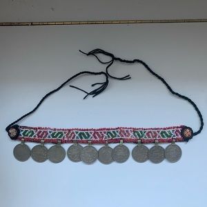 Kuchi coin festival/tribal necklace
